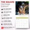 BrownTrout; Fantasy Pugs OFFICIAL | 2027 12 x 24 Inch (Hanging) Monthly Square Wall Calendar | Foil Stamped Cover | Plastic-Free; Category:Wall Calendars; Image:7